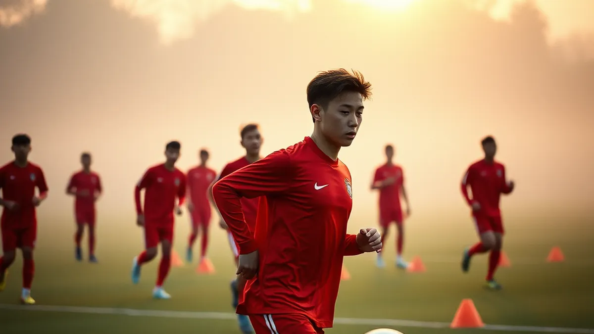 李德明：上海港U20中场新星的崛起